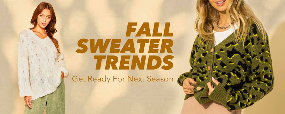 Fall Sweater Trends