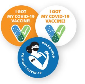 COVID-19 vaccine, sleeve UP
