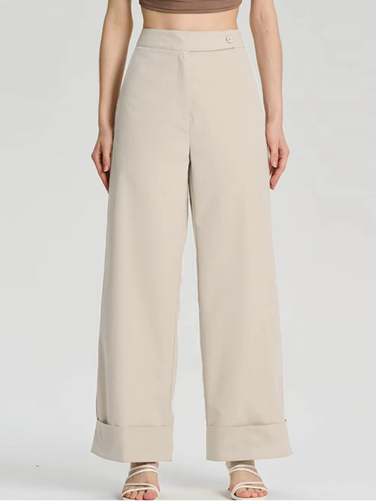 High Waist Wide Leg Pants