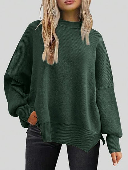 Round Neck Long Sleeve Sweater