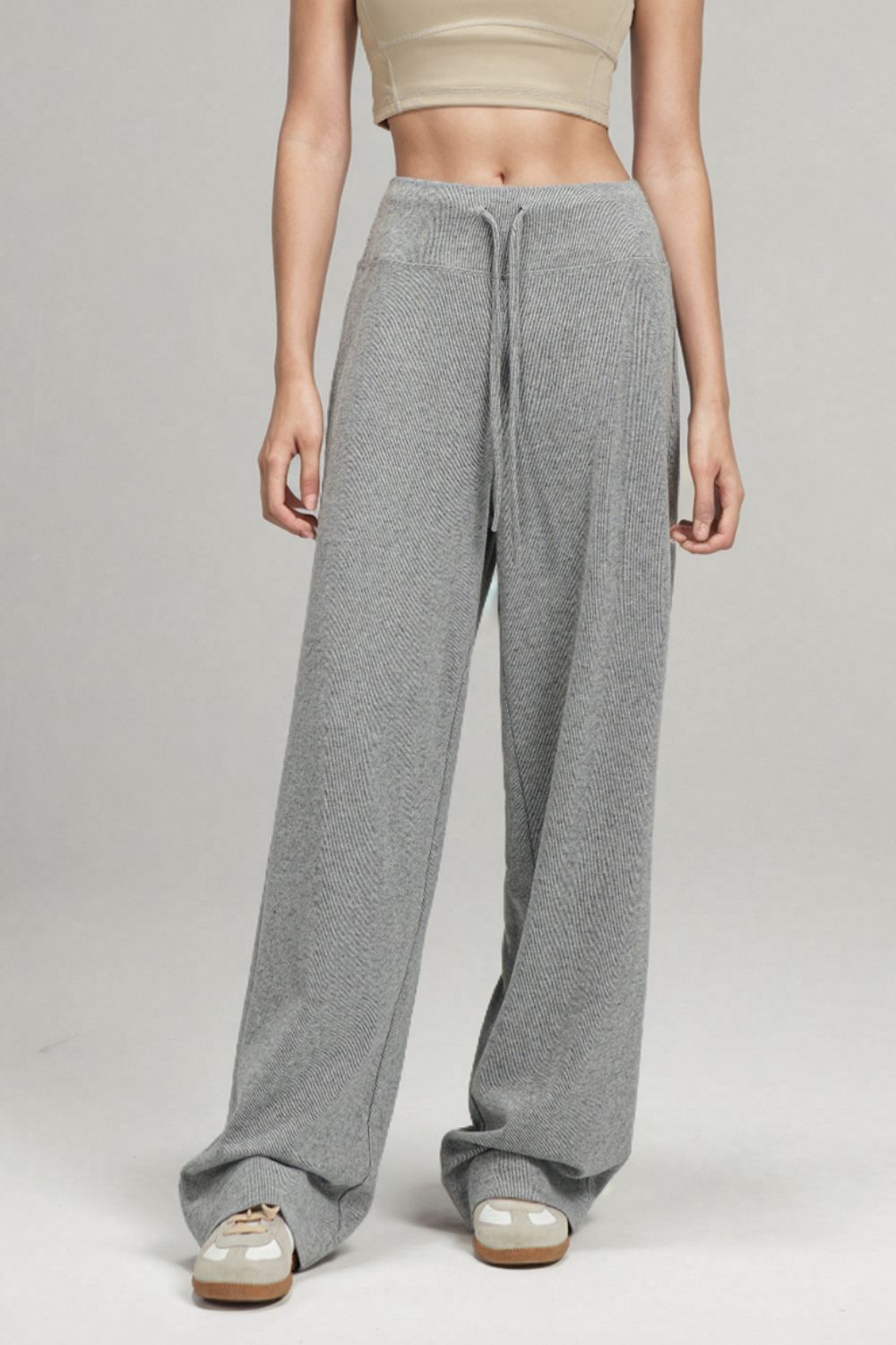 Basic Bae Drawstring Wide Leg Pants