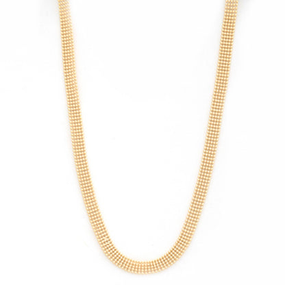 Sodajo Gold Dipped Brass Chain Necklace