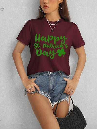 HAPPY ST. PATRICK'S DAY Short Sleeve T-Shirt