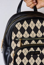 Load image into Gallery viewer, David Jones Printed PU Leather Backpack