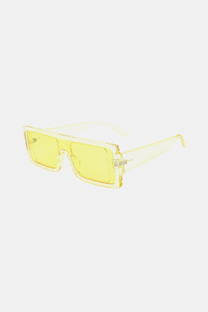 Polycarbonate Frame Rectangle Sunglasses