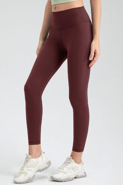 Wide Waistband Slim Fit Active Leggings