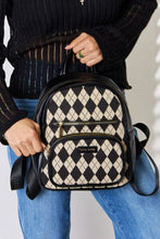 Load image into Gallery viewer, David Jones Printed PU Leather Backpack
