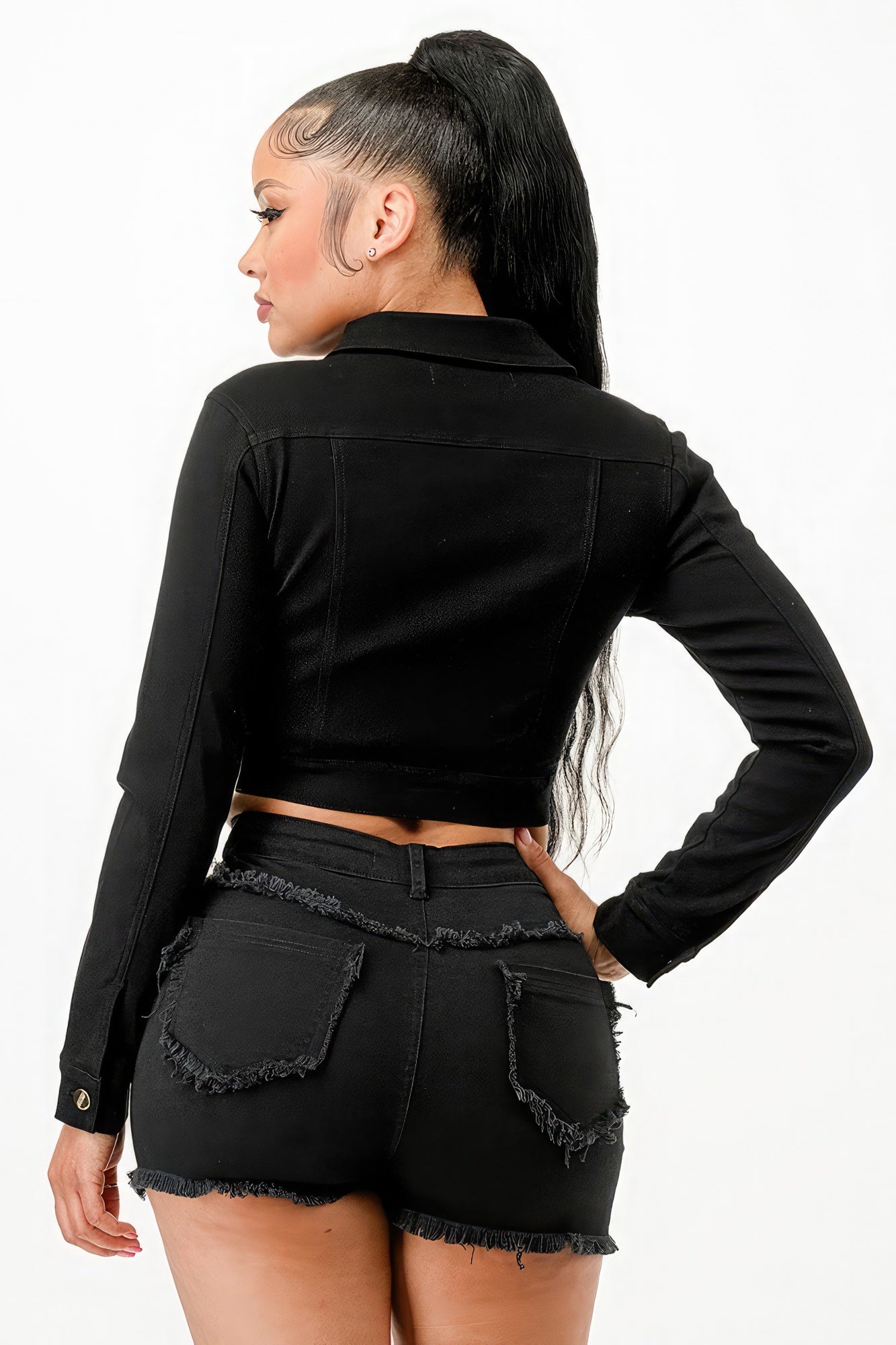 Super Stretchy Cropped Jacket