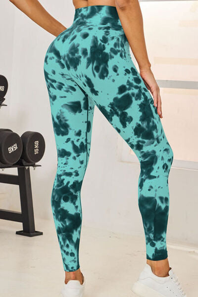 Tie-Dye High Waist Active Leggings