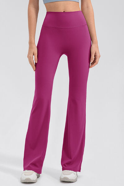 High Waist Straight Active Pants